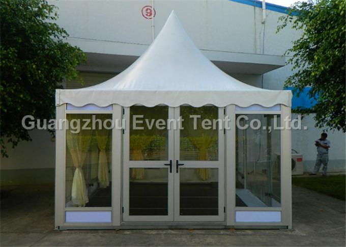 tienda grande de la pagoda de la boda de la estructura de aluminio grande de 10 x 10 m en venta con la cubierta blanca
