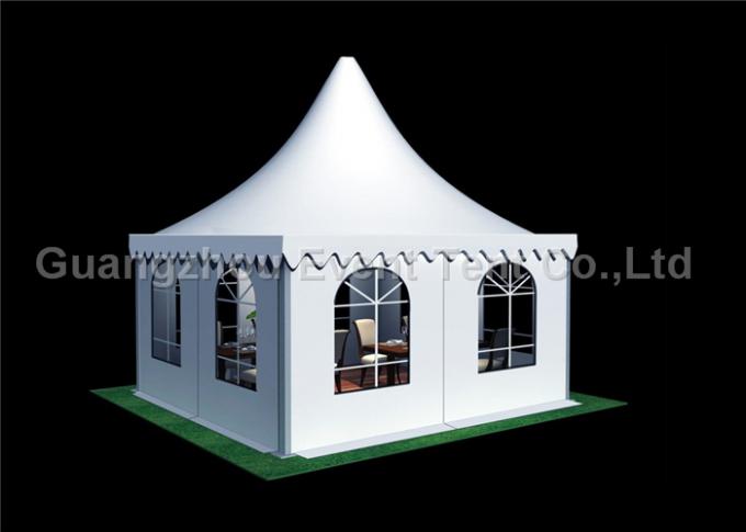 El PVC al aire libre grande de lujo de la tienda 850Sqm cubrió el poliéster para el banquete de boda que acampaba