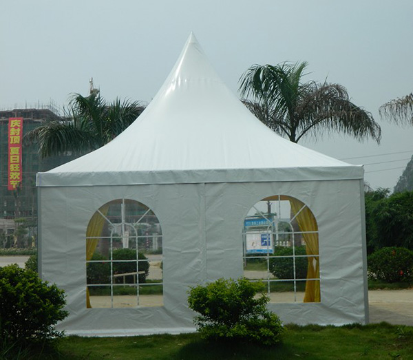 Tienda de aluminio de lujo Yurt del partido de la pagoda para los acontecimientos 84mmx48mmx3m m