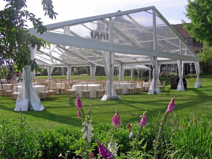 Tienda clara impermeable de alta calidad los 20x30m de la boda del tejado en venta