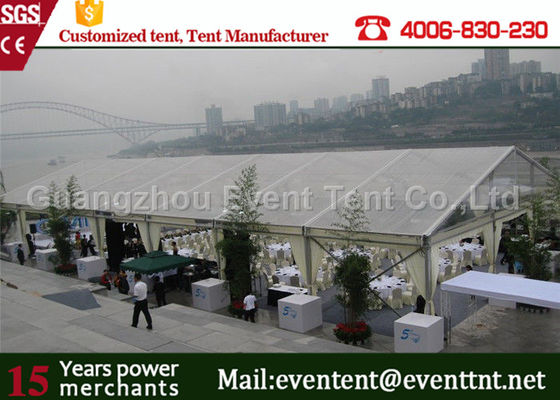 China Tienda transparente grande del partido con la pared de cristal, carpa clara del tejado para casarse el SGS proveedor