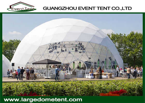 China Tienda grande de la bóveda del diámetro geodésico del acero los 30m para los acontecimientos al aire libre proveedor