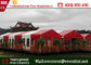 Tienda profesional del partido del top grande, tienda al aire libre modificada para requisitos particulares con el tejado rojo proveedor