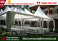 tienda grande de la pagoda de la boda de la estructura de aluminio grande de 10 x 10 m en venta con la cubierta blanca proveedor